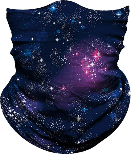 Miniatura 11 de Obacle Máscara Facial Sin Costuras Rave Bandana Hombres Mujeres para Protección contra Polvo Sol Viento Negro Puro Púrpura