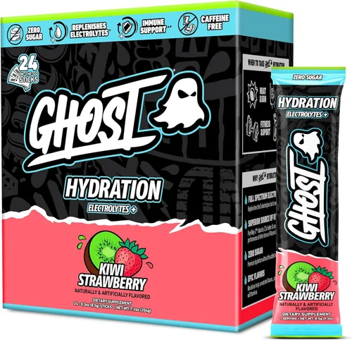 Miniatura 9 de GHOST Paquetes de Hidratación, Sonic Cherry Limeade, 24 Palitos, Polvo de Electrolitos - Suplemento de Mezcla para Bebida con Magnesio, Potasio