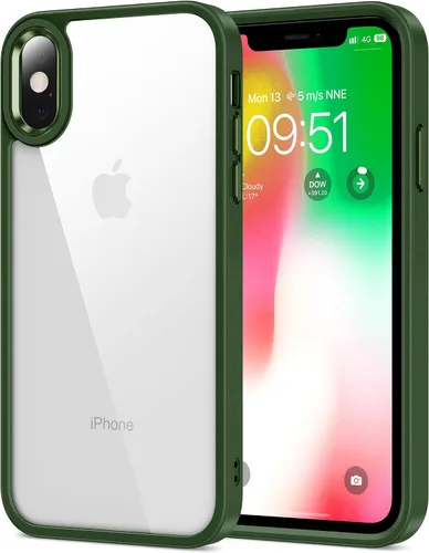 Miniatura 35 de HOOMIL Funda para iPhone 7 Plus/iPhone 8 Plus de 5.5 pulgadas, no amarillea, protección contra caídas, cubierta trasera dura transparente