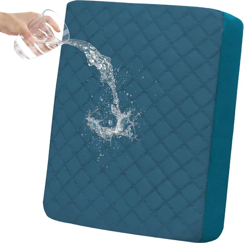 Miniatura 8 de Easy-Going Fundas de Cojines de Sofá Impermeables, Fundas Antideslizantes a Prueba de Fugas para Asientos de Sofá, Protector de Muebles Acolchado