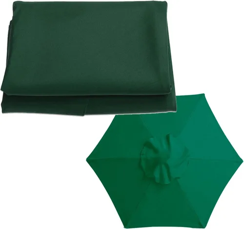 Miniatura 14 de Toldo de repuesto para sombrilla de patio para 6 varillas / 8 varillas de 6.5 pies/9 pies/10 pies, fundas de repuesto para sombrilla de mesa
