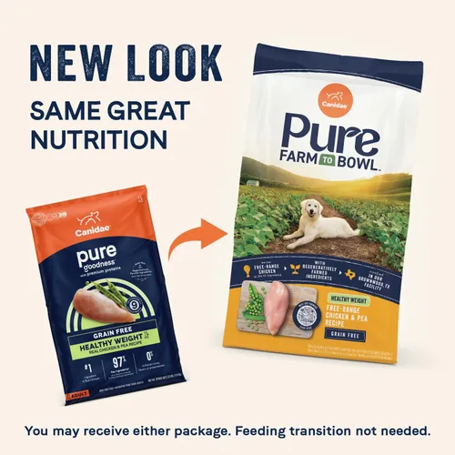Miniatura 2 de Canidae Pure - Receta para perros adultos, ingredientes limitados. Comida seca de primera para perros, libre de granos