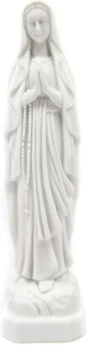 Vittoria Collection Estatua italiana de Nuestra Señora de Lourdes Virgen María Bendita Madre Estatua de Regalo Italiano Hecho en Italia 6 pulgadas