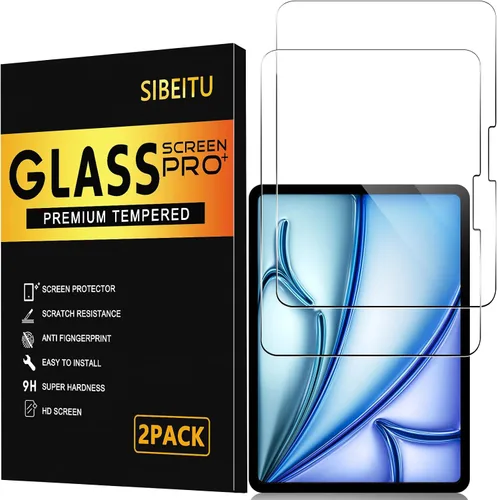 Miniatura 14 de SIBEITU Protector de pantalla para iPad Mini 5/4ª generación, dureza 9H, protector de película de vidrio templado de 7.9 pulgadas (paquete de 2)