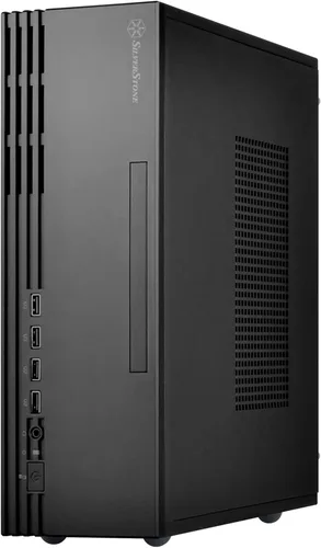 Miniatura 3 de Silverstone Tecnología Milo 11 Slim & Compact Micro-ATX enclousre para oficina o cine en casa, requiere TFX PSU (se vende por separado), SST-ML11B