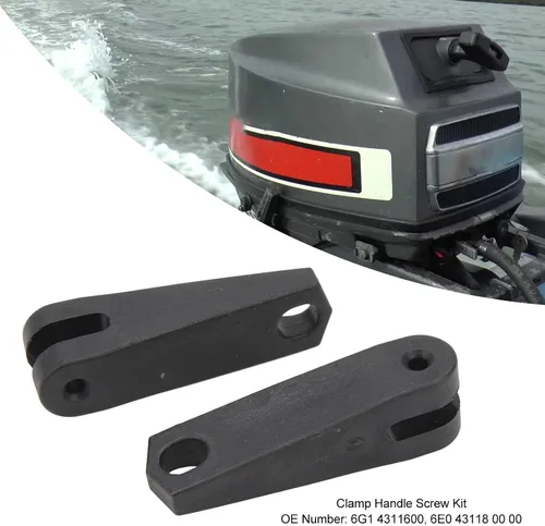 Miniatura 5 de Acouto Juego de mango de tornillo de abrazadera de motor fuera de borda 6G1-4311600 6E0-43118-00-00 Ahorradores para soporte de motor fuera de borda