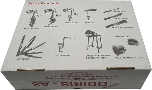 Miniatura 3 de Odiris® Raspador de coco de acero inoxidable modelo A8