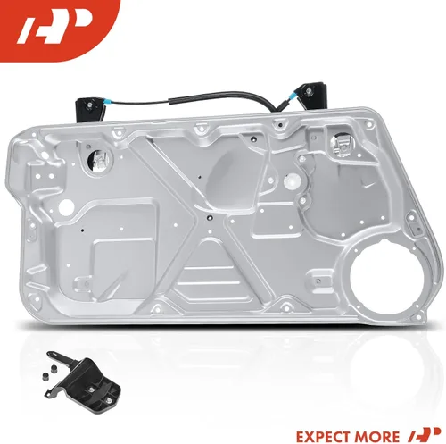 Miniatura 8 de A-Premium Regulador de ventana eléctrica sin motor Compatible con Volkswagen Beetle 1998-2010 Lado del conductor delantero