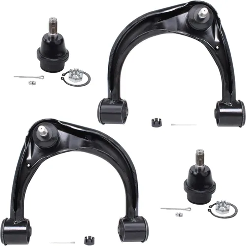 Miniatura 127 de Detroit Axle - Kit de 4 brazos de control delanteros para Ford Mustang 05-10, 2 brazos de control inferiores, 2 puntales 2005 2006 2007 2008 2009