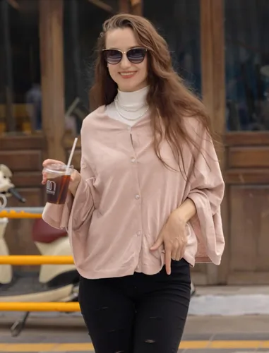 Miniatura 66 de MissShorthair Versatile Women's Shawl Wrap – Soft Knitted Poncho Cape Scarf for Fall Winter