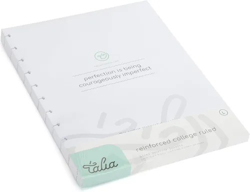 Miniatura 35 de Talia - Repuestos para cuaderno de espiral (páginas punteadas, Junior (5.5 x 8.5 pulgadas))