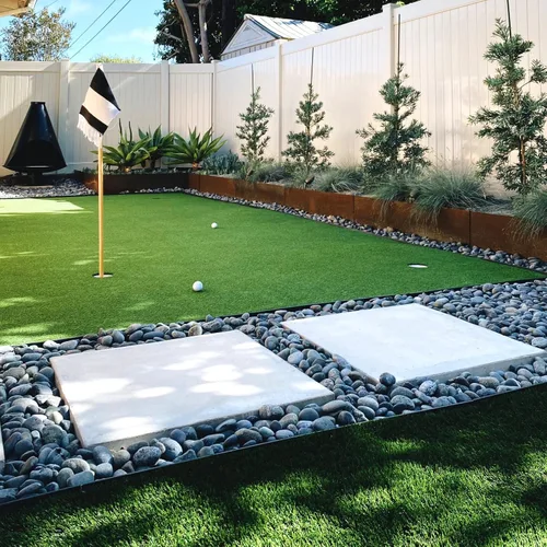 Miniatura 5 de Edge Right - Borde de acero para jardines con martillo - Tiras de 48" - Profundidad de 6" con parte superior redondeada de 1/4" de acero COR-Ten
