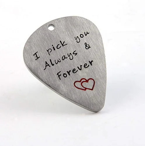 Miniatura 2 de Regalos para él y hombres, regalo único de cumpleaños para músico, marido, novio, prometido, púa de guitarra, joyería, boda, San Valentín, día