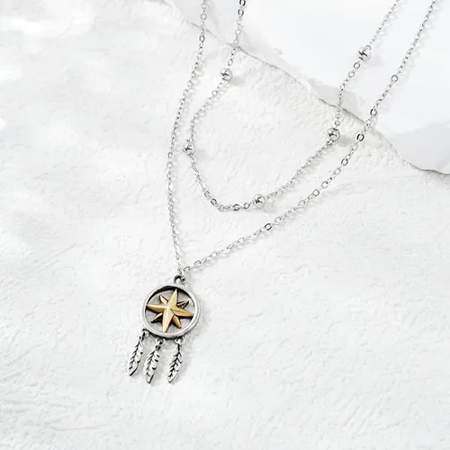 Miniatura 141 de CHIC & ARTSY Tobilleras delicadas de plata de ley S925 para verano, pulsera de tobillo ajustable multicapa para playa, joyería de pie para mujer