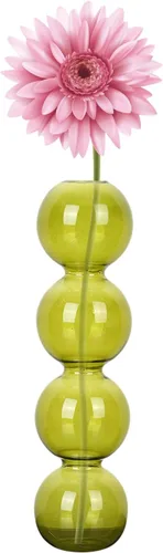 Miniatura 13 de Jarrón hidropónico de burbujas de vidrio transparente, jarrón de burbujas de estilo lindo de 7 pulgadas, jarrón floral único creativo para centros