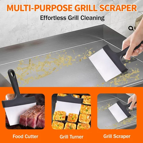 Miniatura 2 de Kit de limpieza de plancha para Blackstone, kit de limpieza de parrilla plana para exteriores, accesorios de limpieza de plancha, cepillo
