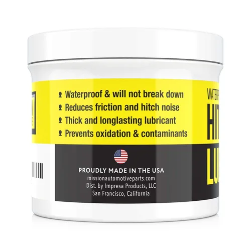 Miniatura 6 de Mission Automotive Grasa para Bola de Enganche de Remolque - 4 Oz, 1 Paquete - Grasa Impermeable para Enganche y Lubricante para Bola de Remolque