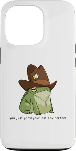 Miniatura 10 de Funny You Just Yee'd Your Last Haw Partner Cowboy Frog Meme - Funda para iPhone 17