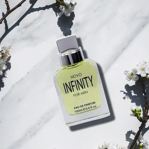 Miniatura 8 de NovoGlow Novo Infinity para Hombre - 3.4 Onzas Líquidas Eau De Parfum Spray para Hombre - Notas Cítricas y Florales Refrescantes, Huele Fresco Todo