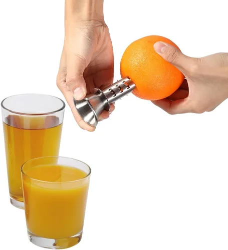 Miniatura 2 de Exprimidor de acero inoxidable para limones, limas, naranjas, manual de mano, prensa cítrica 304, herramienta de cocina, exprimidor de frutas