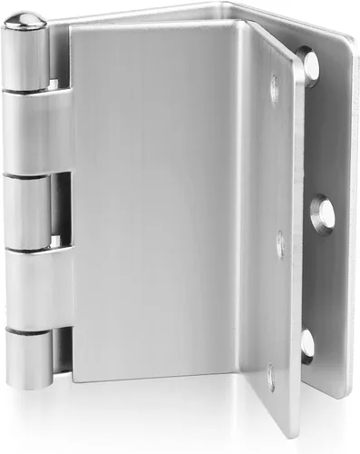 Miniatura 7 de Haidms Paquete de 3 Bisagras Descentradas Doradas de 3.5 Pulgadas Bisagras de Puerta Expandibles Resistentes con Esquina de Radio de 1/4 Pulgada
