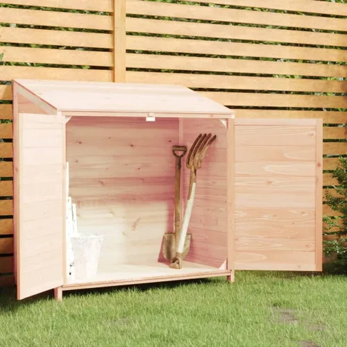 Miniatura 12 de Cobertizo de almacenamiento de madera para jardín, gabinete de almacenamiento al aire libre, cobertizo de herramientas de madera de jardín, Antracita