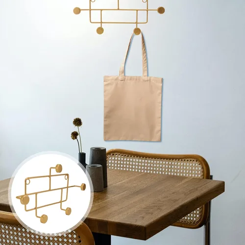 Miniatura 3 de STOBAZA Percheros resistentes para percheros, 2 piezas, ganchos para colgar percheros, llave de hierro, gancho de puerta multifuncional, colgador