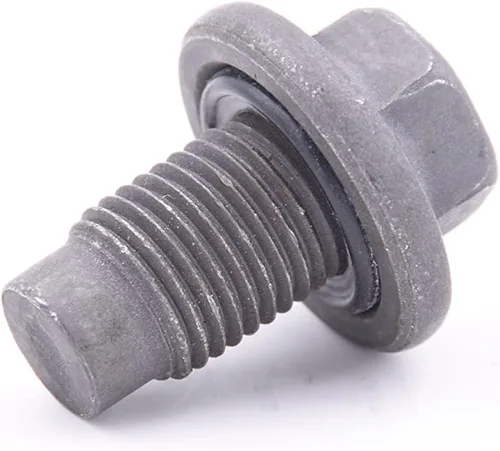 Miniatura 4 de Tapón de drenaje de aceite F75Z-6730-BA - F250 F350 F450 F550 6.7 Diesel Compatible con Mustang y F150 4.6 5.4 6.2 Gas