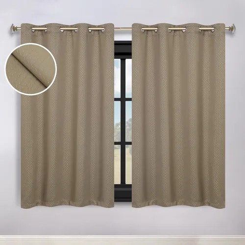 Miniatura 25 de Superior Cortinas opacas, oscurecimiento de la habitación para dormitorio, sala de estar, bloqueo solar, térmicas, estilo moderno, cabecera