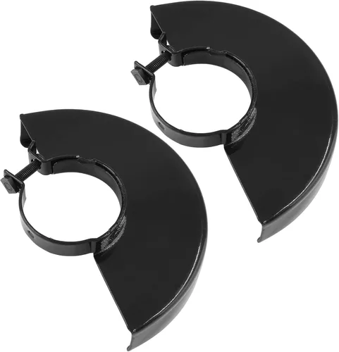 Jiozermi 2 protectores de metal para amoladora angular, protector de amoladora angular ajustable, color negro, cubierta protectora de seguridad de