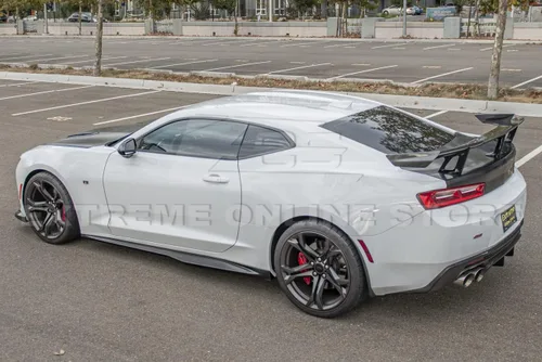 Miniatura 5 de Repuesto para Chevrolet Camaro LT LS RS SS 2016-Presente Par de extensiones de faldones laterales estilo ZL1 para panel basculante