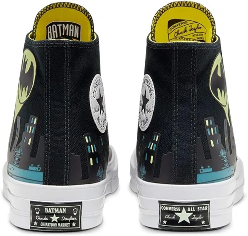 Miniatura 9 de Converse - Chuck de Batman x Chinatown Market Chuck 70, color negro y amarillo