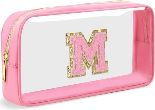 Miniatura 70 de Bolsa de Maquillaje Transparente Pequeña Bolsa de Cosméticos Bolsa de Viaje de Artículos de Aseo Bolsa Transparente con Cremallera Bolso Organizador