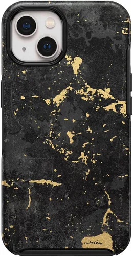 Miniatura 2 de OtterBox Symmetry Series Funda para iPhone 13 solamente, enigma, negro/enigma gráfico