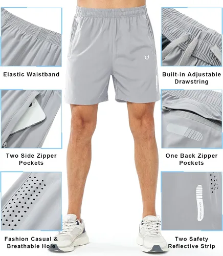 Miniatura 134 de NORTHYARD - Pantalones cortos deportivos para correr para hombres, ligeros, de secado rápido, 7, 5 o 9 pulgadas, para senderismo, deportes, gimnasio