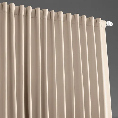 Miniatura 3 de HPD Half Price Drapes Cortinas extra anchas de oscurecimiento de habitación para dormitorio y sala de estar, 100 x 84 (1 panel), BOCH-120601-84-DW