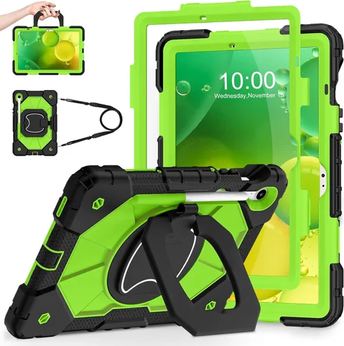 Miniatura 8 de WESOROL Funda para Samsung Galaxy Tab S10 Lite/S10 FE/S9 FE/S9 10.9/11 pulgadas (2025/2023), Funda para Tableta Galaxy Tab S9 a prueba de golpes