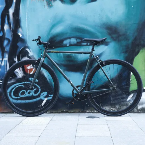 Miniatura 5 de AVASTA Single-Speed Fixed Gear Fixie Bike, Flip Flop Hub Urban Commuter Bicycle, 50/54/58cm Frame, Multiple