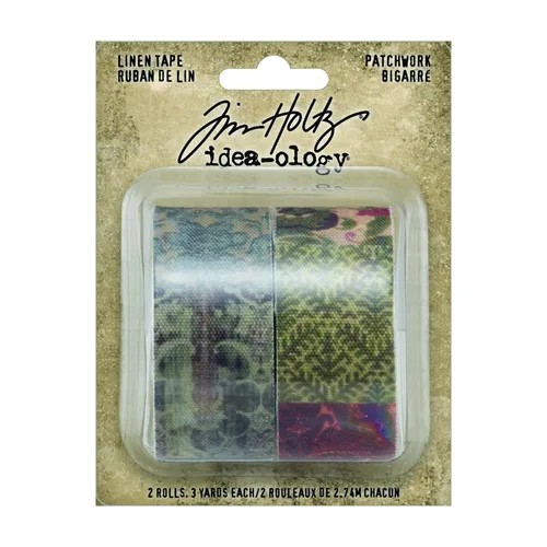 Tim Holtz TH94230 - Cinta de lino de retazos, multicolor, TH94230