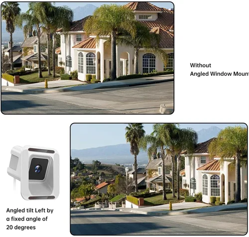 Miniatura 5 de Cámara de seguridad para interiores, cámara de ventana 2K de 3 MP, WiFi de 2.4 GHz/5 GHz, visión nocturna Starlight, grabación 24/7, cable de 8 pies