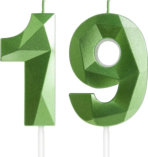 Miniatura 336 de Velas de cumpleaños número 15, velas número 15, velas de feliz cumpleaños de oro rosa para pastel, decoraciones de cobertura de pastel de diseño 3D