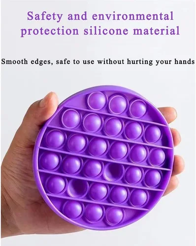 Miniatura 6 de 12 piezas aleatorias de juguetes para ansiedad, juego de juguetes sensoriales Push Pop Fidget, regalos para aliviar el estrés para niños y adultos