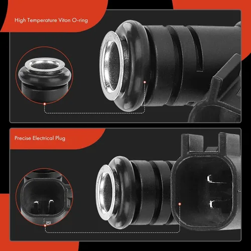 Miniatura 7 de A-Premium Inyectores de combustible compatibles con Chrysler Aspen y Dodge Ram 1500, Durango, Dakota y Jeep Grand Cherokee, Commander y Mitsubishi