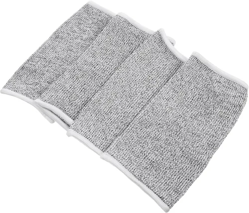 2 pares de protectores de brazo a prueba de cortes, protector de antebrazo, mangas acolchadas para hombres y mujeres, anti-corte