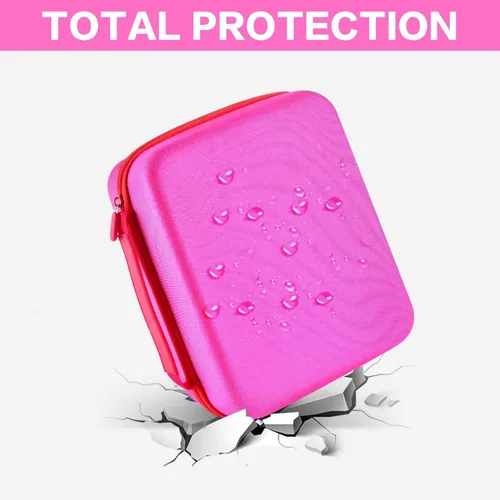 Miniatura 5 de PAIYULE Funda para figuras de Tonies de personajes de reproducción de audio, soporte de transporte de almacenamiento para personajes de TonieBox Rojo
