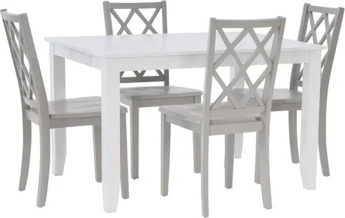 Miniatura 31 de Powell Silla auxiliar de comedor Conolly Blue Graphite