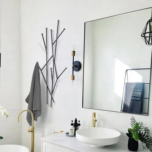 Miniatura 5 de Ganchos de pared para colgar abrigos, ganchos decorativos para el hogar, ganchos modernos (color estilo 2)