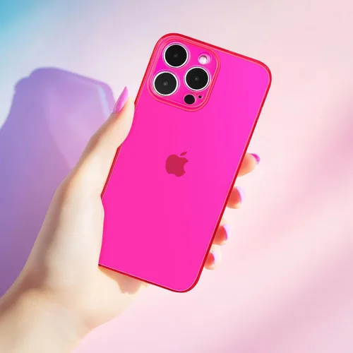 Miniatura 2 de Funda compatible con iPhone 11, funda transparente de silicona suave y delgada con cubierta para lente de cámara para mujeres y niñas, funda Rosa