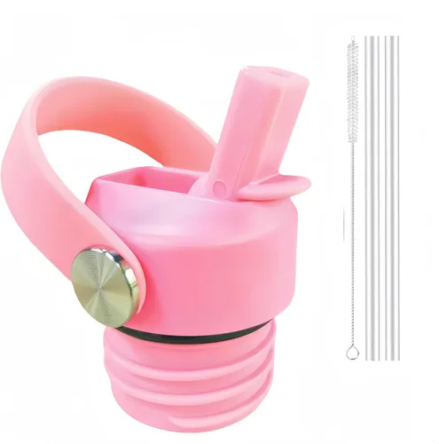Miniatura 17 de Tapa de popote para Hydroflask, tapas con popote para Hydro Flask de boca estándar de 18, 21, 24 onzas, tapa deportiva de repuesto para tapa Alpine