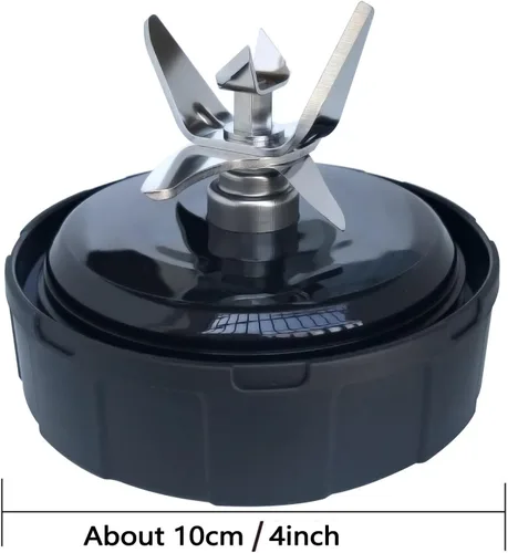 Miniatura 6 de Cuchilla de repuesto para licuadora y accesorios de vaso de 32 onzas con tapa, solo compatible con Nutri Ninja SS150, SS151, SS300, SS350, SS351